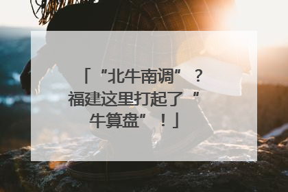 “北牛南调”?福建这里打起了“牛算盘”!