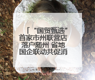 “国贸甄选”首家市州联营店落户随州 省地国企联动共促消费升级