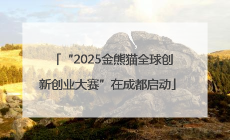 “2025金熊猫全球创新创业大赛”在成都启动