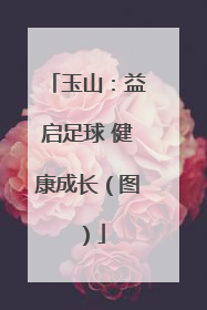 玉山：益启足球 健康成长（图）