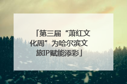 第三届“萧红文化周”为哈尔滨文旅IP赋能添彩