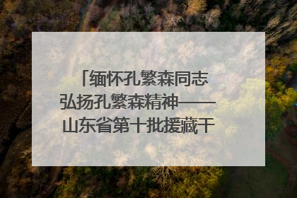 缅怀孔繁森同志 弘扬孔繁森精神——山东省第十批援藏干部人才清明节前到岗巴县开展党性教育