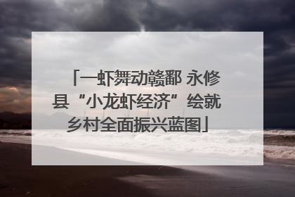 一虾舞动赣鄱 永修县“小龙虾经济”绘就乡村全面振兴蓝图