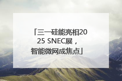 三一硅能亮相2025 SNEC展，智能微网成焦点