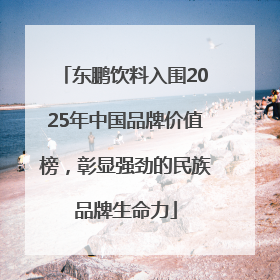 东鹏饮料入围2025年中国品牌价值榜，彰显强劲的民族品牌生命力