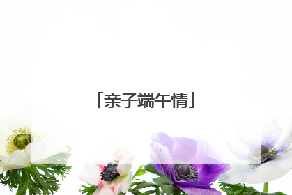 亲子端午情