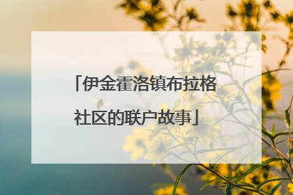 伊金霍洛镇布拉格社区的联户故事