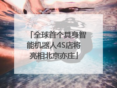 全球首个具身智能机器人4S店将亮相北京亦庄