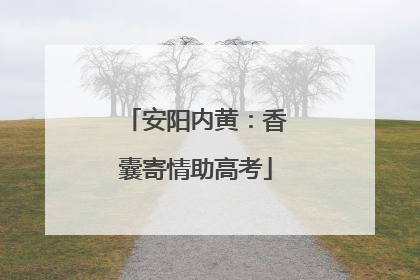 安阳内黄：香囊寄情助高考