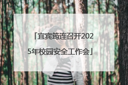 宜宾筠连召开2025年校园安全工作会