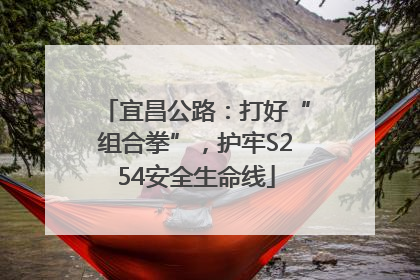 宜昌公路：打好“组合拳”，护牢S254安全生命线