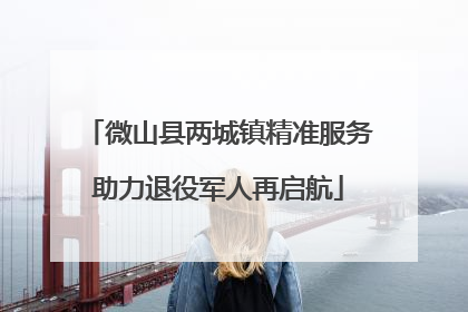 微山县两城镇精准服务助力退役军人再启航