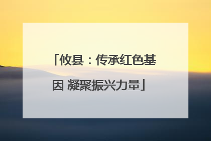 攸县：传承红色基因 凝聚振兴力量