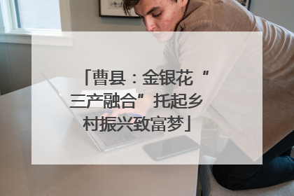 曹县：金银花“三产融合”托起乡村振兴致富梦