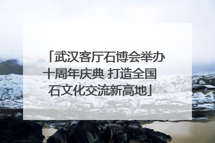 武汉客厅石博会举办十周年庆典 打造全国石文化交流新高地