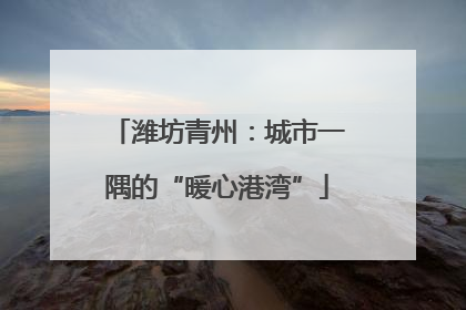 潍坊青州：城市一隅的“暖心港湾”