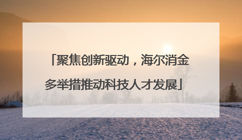 聚焦创新驱动，海尔消金多举措推动科技人才发展