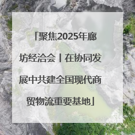 聚焦2025年廊坊经洽会丨在协同发展中共建全国现代商贸物流重要基地