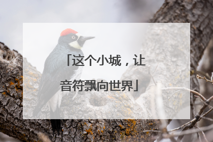 这个小城，让音符飘向世界