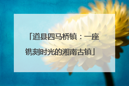 道县四马桥镇：一座镌刻时光的湘南古镇