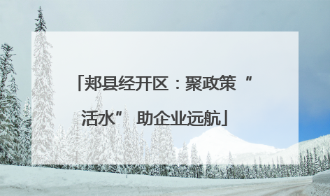 郏县经开区：聚政策“活水” 助企业远航