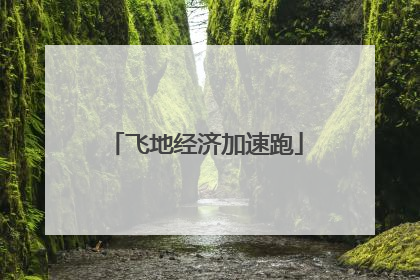 飞地经济加速跑
