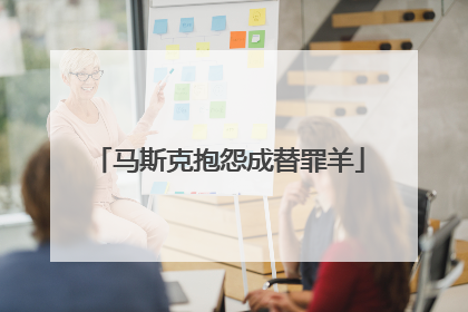 马斯克抱怨成替罪羊
