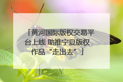 黄河国际版权交易平台上线 助推宁夏版权作品“走出去”