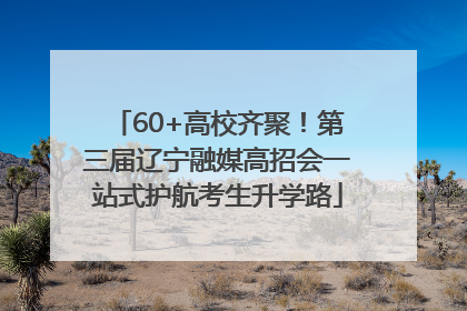 60+高校齐聚！第三届辽宁融媒高招会一站式护航考生升学路